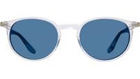 Norton Transparent Round Sunglasses