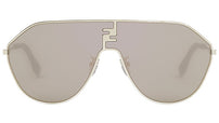 FF Match Gold Geometric Sunglasses