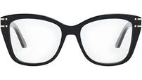 DiorSignatureO B3I Black Geometric Eyeglasses