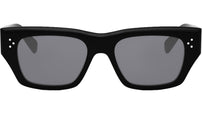 3 Dots HD Black Geometric Sunglasses