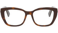 B.zero1 Havana Geometric Eyeglasses