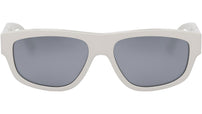 Fendi Diagonal White Geometric Sunglasses