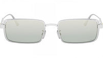 DiorCannage S2U Silver Rectangular Sunglasses