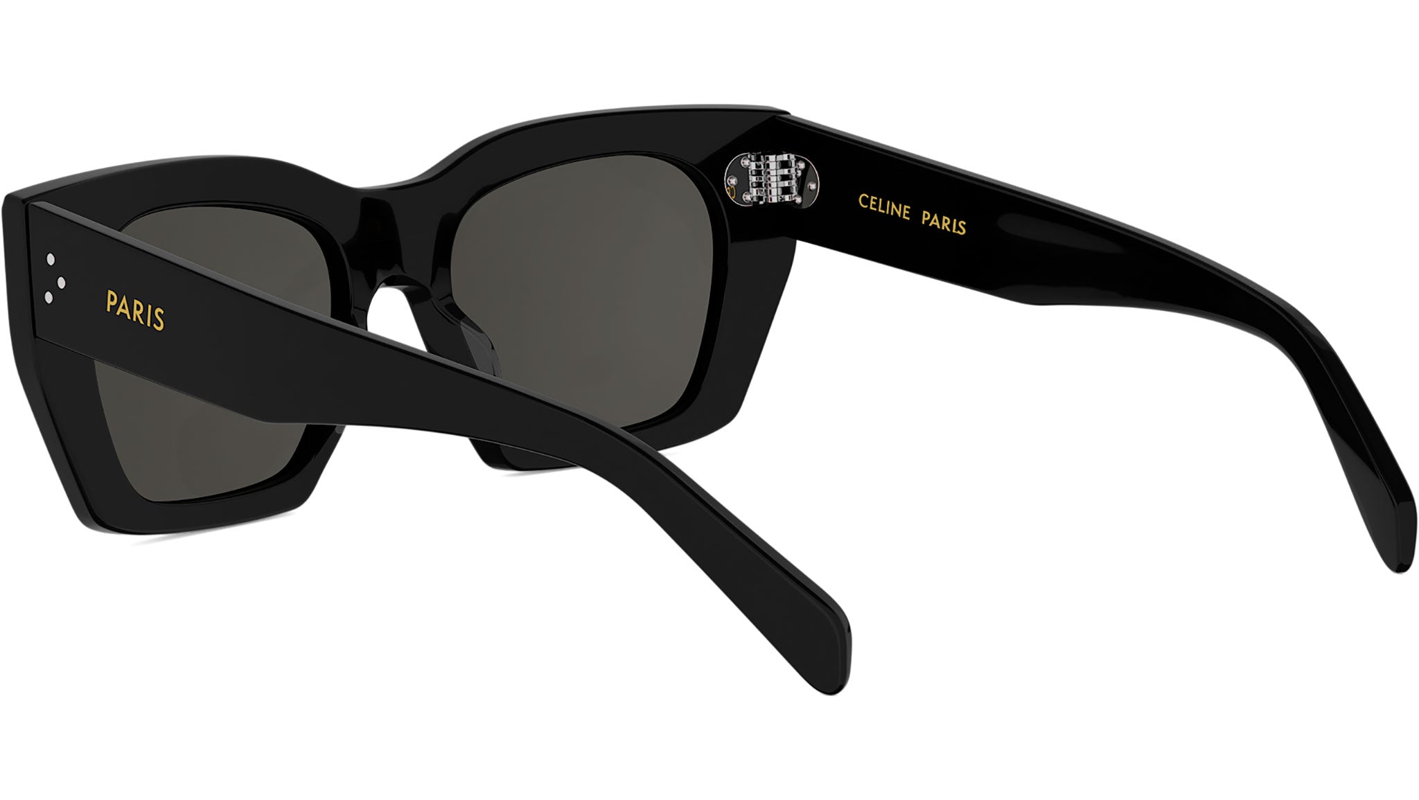 CELINE 3 Dots Black Square Sunglasses