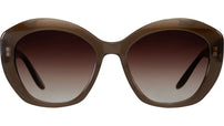 Galilea Brown Cat Eye Sunglasses