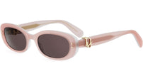 Dior Oblique B1I Pink Oval Sunglasses
