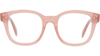 CELINE 3 Dots Peach Geometric Sunglasses