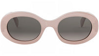 Triomphe Pink Oval Sunglasses