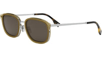 Fendi Travel Yellow Oval Sunglasses