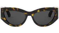 DiorTribales B1I Shiny Havana Cat Eye Sunglasses