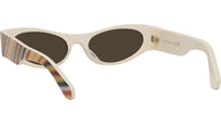 Signature Brown Geometric Sunglasses