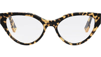Fendi Way Havana Cat Eye Eyeglasses