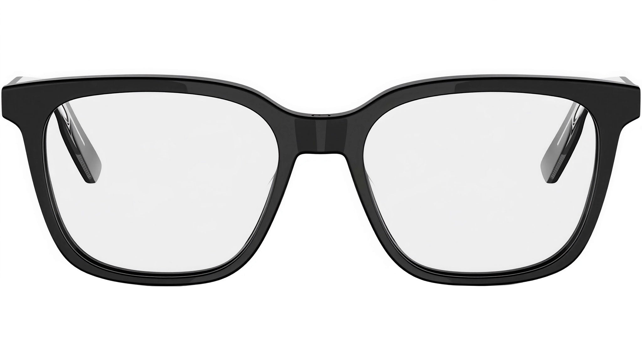 DiorRibbonO S1I Black Squared Eyeglasses