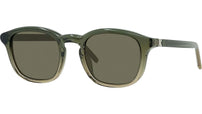 K Logo Green Square Sunglasses
