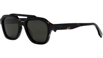 Fendi Bilayer Black Geometric Sunglasses