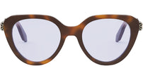 Serpenti Forever Havana Cat Eye Eyeglasses