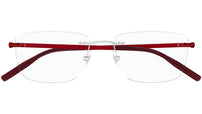 MB0281O shiny silver red