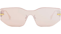 Fendigraphy Rose Rectangular Sunglasses