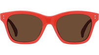 Boke Flower Red Square Sunglasses