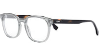Fendi Fine FE50047I 020 Grey Geometric Eyeglasses