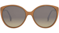 Fendi Fine Brown Round Sunglasses