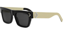 CD Diamond S8I Black Square Sunglasses