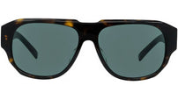 GV Day Havana Geometric Sunglasses