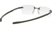 Flex Silver Rectangular Eyeglasses