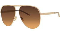 G Ride 17U Shiny Gold Pilot Sunglasses