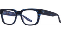 Zander Blue Square Eyeglasses