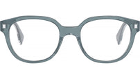 Fendi Blue Square Eyeglasses