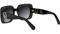 Dior Oblique S1I Black Square Sunglasses