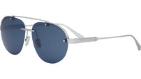 Octo Finissimo Matte Silver Pilot Sunglasses