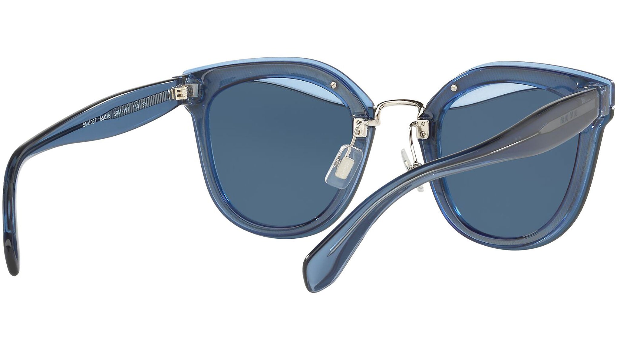 MU 03TS SRM1V1 transparent blue / glitter
