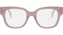 3 Dots HD Pink Square Eyeglasses
