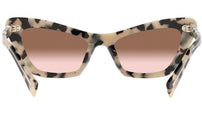 MU 03XS 07D0A6 havana / transparent pink