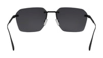 Octo Black Geometric Sunglasses