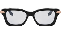 Serpenti Viper Black Geometric Eyeglasses