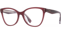 Fendi Essential Havana Butterfly Eyeglasses