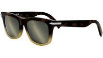 DiorBlackSuit S11I Havana Geometric Sunglasses
