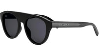 Tubogas Black Round Sunglasses