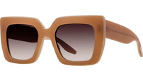 Wailua Brown Square Sunglasses
