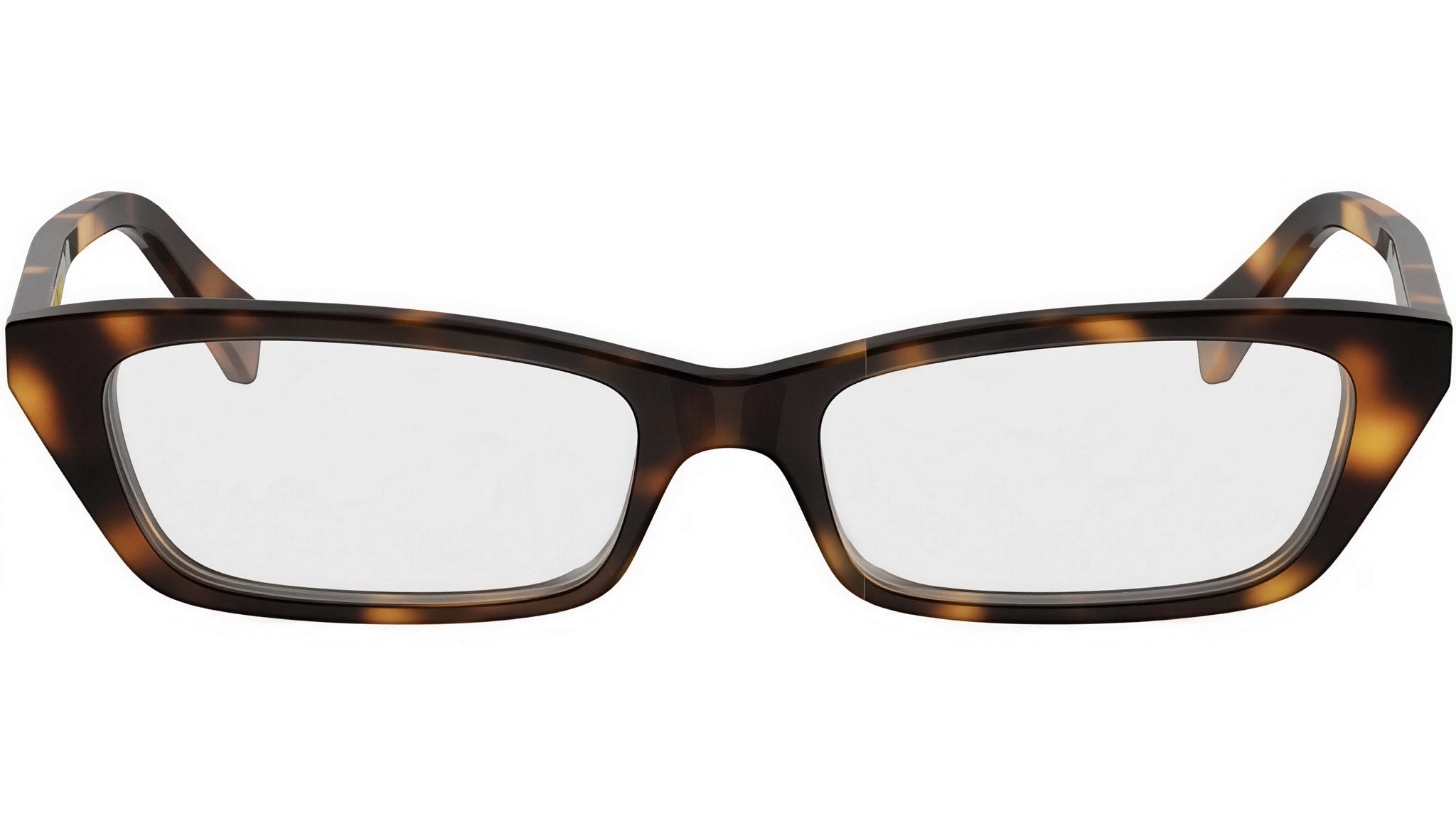 CELINE Thin Tortoise Rectangle Sunglasses