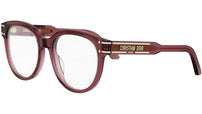 DiorSignatureO 3I Red Round Eyeglasses
