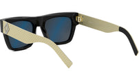 CD Diamond S8I Black Square Sunglasses