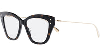 MissDiorO B3I Havana Butterfly Eyeglasses