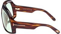 Cassius FT0965 52N Striped Dark Havana