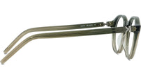 K Logo Green Round Eyeglasses