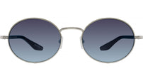 Anamcara Silver Oval Sunglasses
