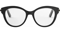 CDiorO B2I Black Cat Eye Eyeglasses